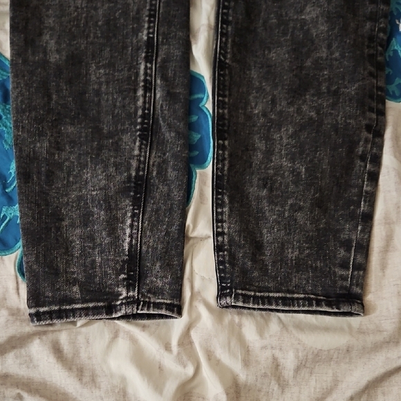 GAP Women's High Rise Seamed Jeggings With Washwell In Gray Love - Picture 5 of 7